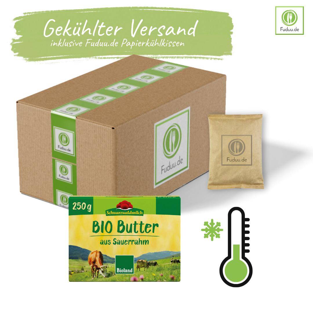 Schwarzwaldmilch - Bioland Sauerrahmbutter, 250 g Packung Schwarzwaldmilch - Bioland Sauerrahmbutter, 250 g Packung