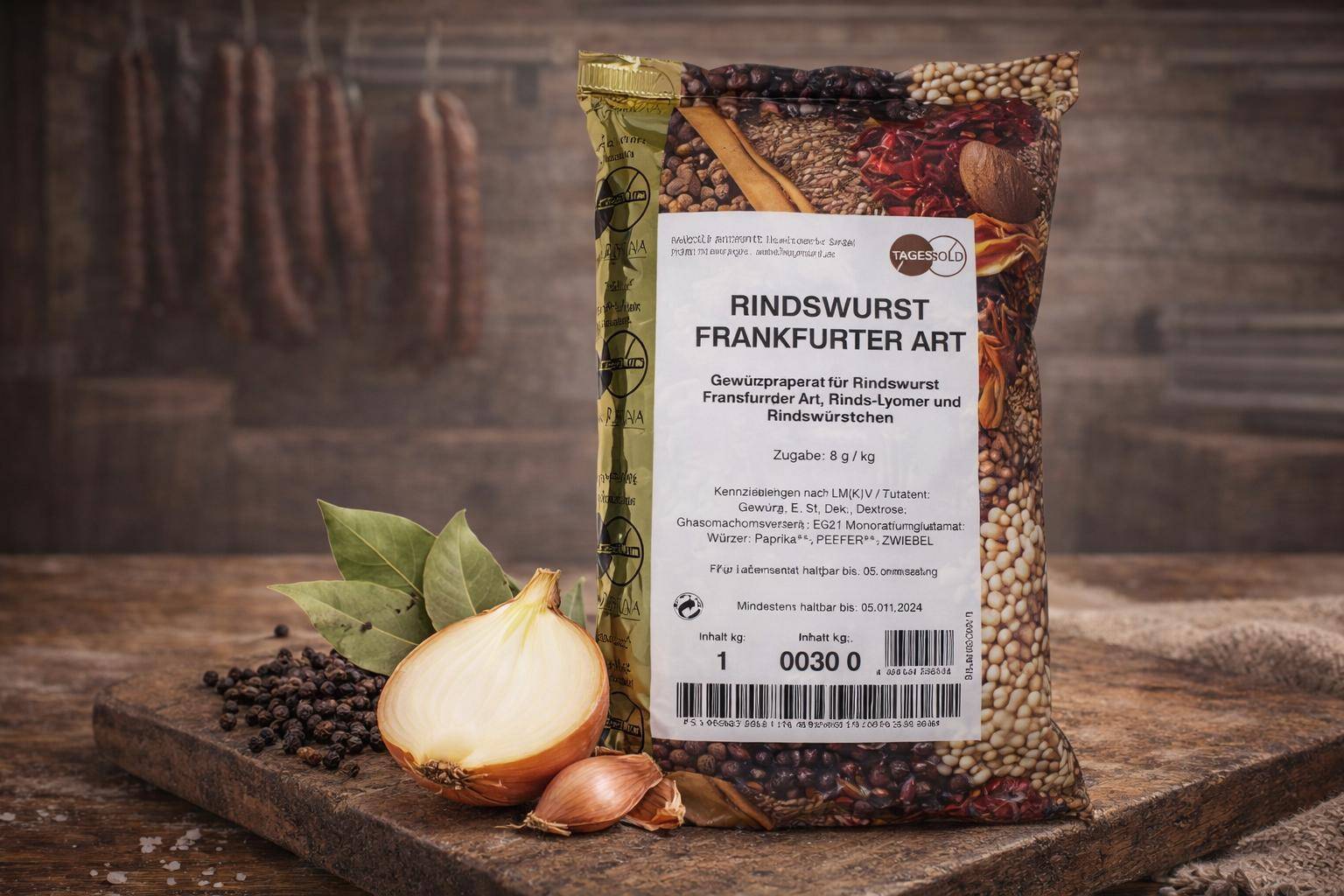 Hagesüd - Rindswurst Frankfurter Art, 1 kg Beutel Hagesüd - Rindswurst Frankfurter Art, 1 kg Beutel