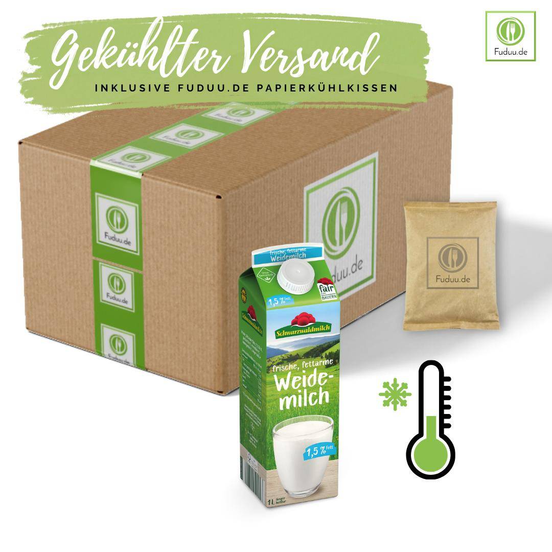 Schwarzwaldmilch - frische Weidemilch 1,5%, 10 x 1 Liter