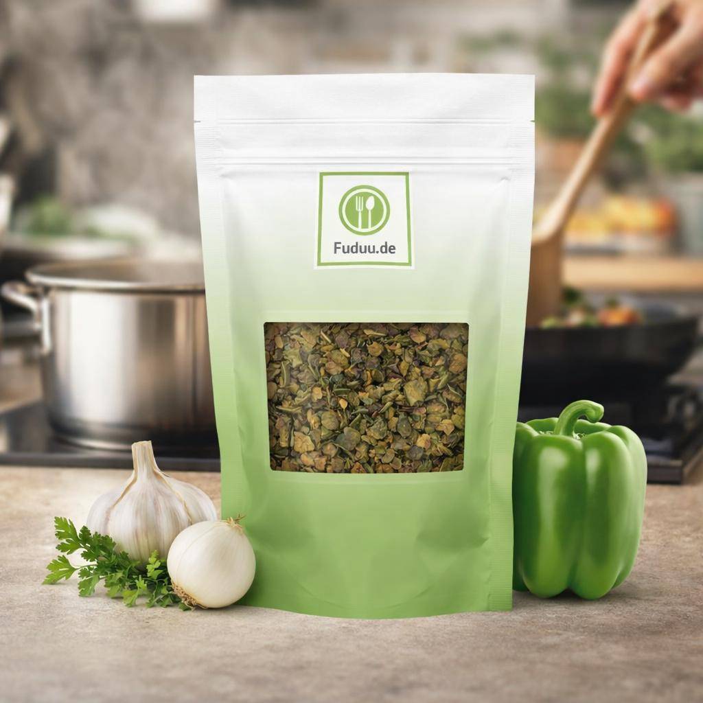 Fuduu.de - Paprikaflocken grün