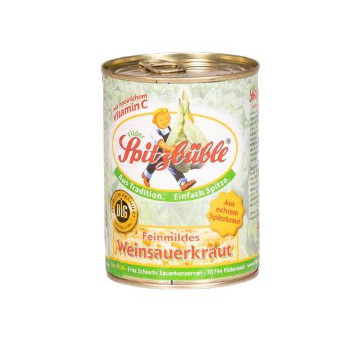 Filder - Weinsauerkraut "Spitzbüble", 6 x 520 g Dose