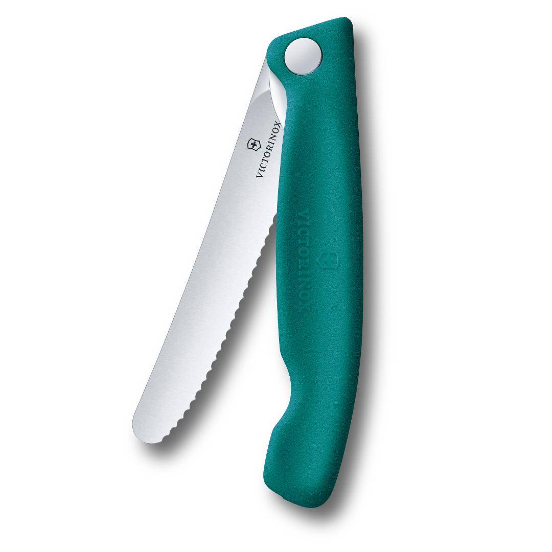 Victorinox - Picknickmesser, grün, 11 cm, 6.7834.FC1