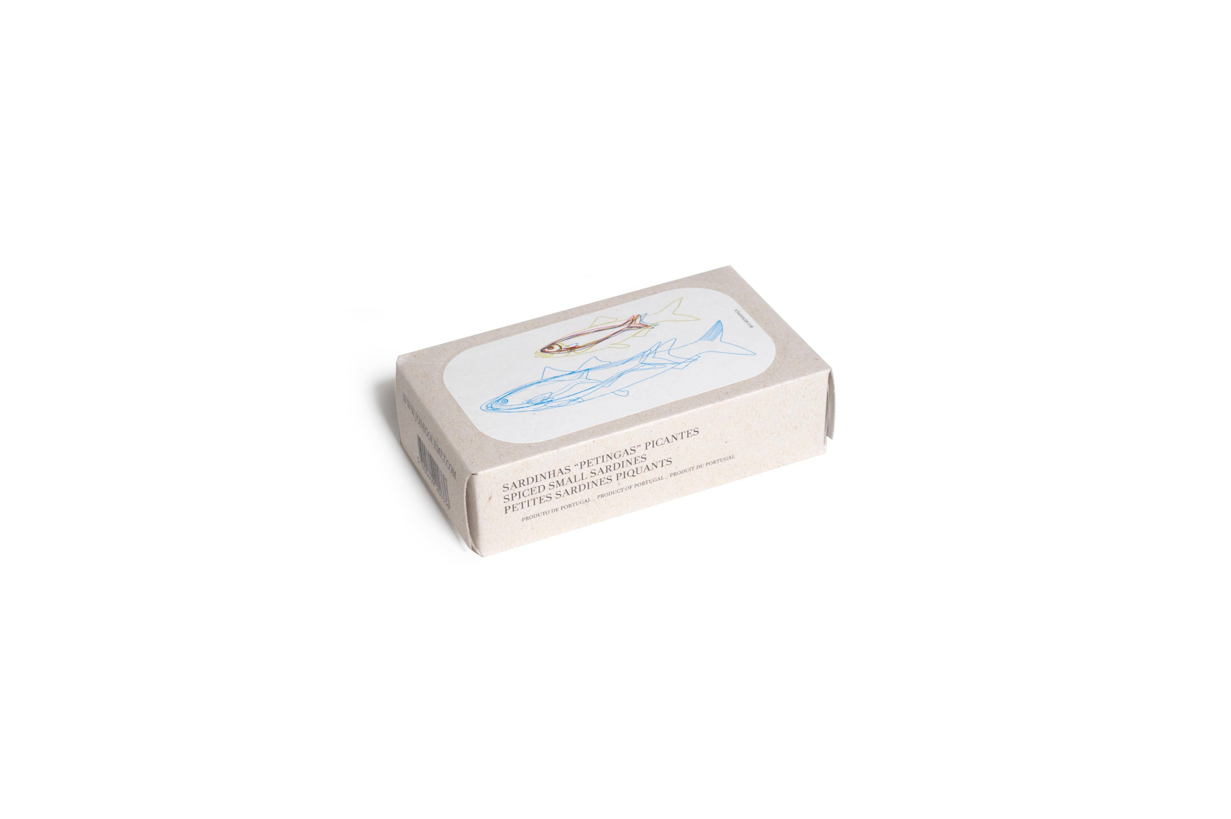Jose Gourmet - Kleine pikante Sardinen, 90 g Dose