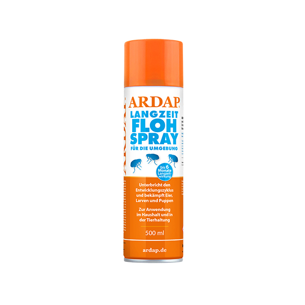 Ardap - Langzeit Flohspray, 500 ml Sprühdose Ardap - Langzeit Flohspray, 500 ml Sprühdose