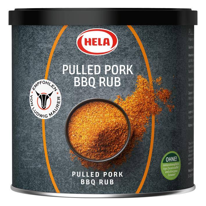 Hela - Pulled Pork BBQ Rub, 0,4 kg Dose