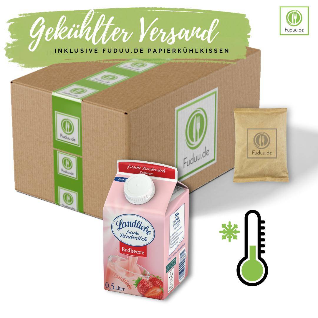 Landliebe - Frische Landmilch Erdbeere 1,5%, 10 x 500 ml Landliebe - Frische Landmilch Erdbeere 1,5%, 10 x 500 ml