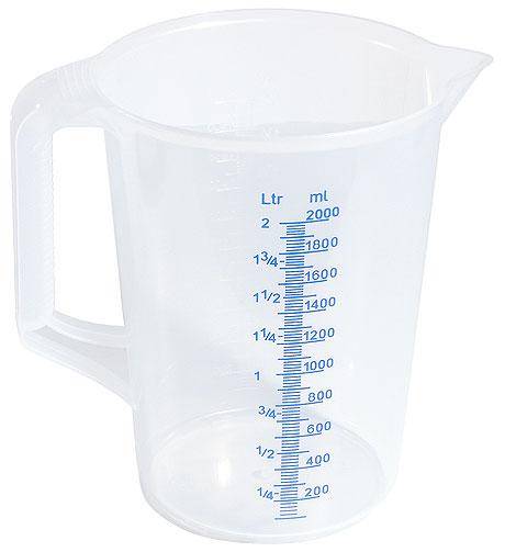 Contacto - Messbecher, Kunststoff PP, 0,25 Liter