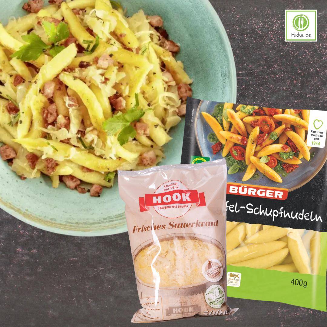 Bürger x Hook - "Schwaben-Duo" – Schupfnudeln & Sauerkraut Set Bürger x Hook - "Schwaben-Duo" – Schupfnudeln & Sauerkraut Set