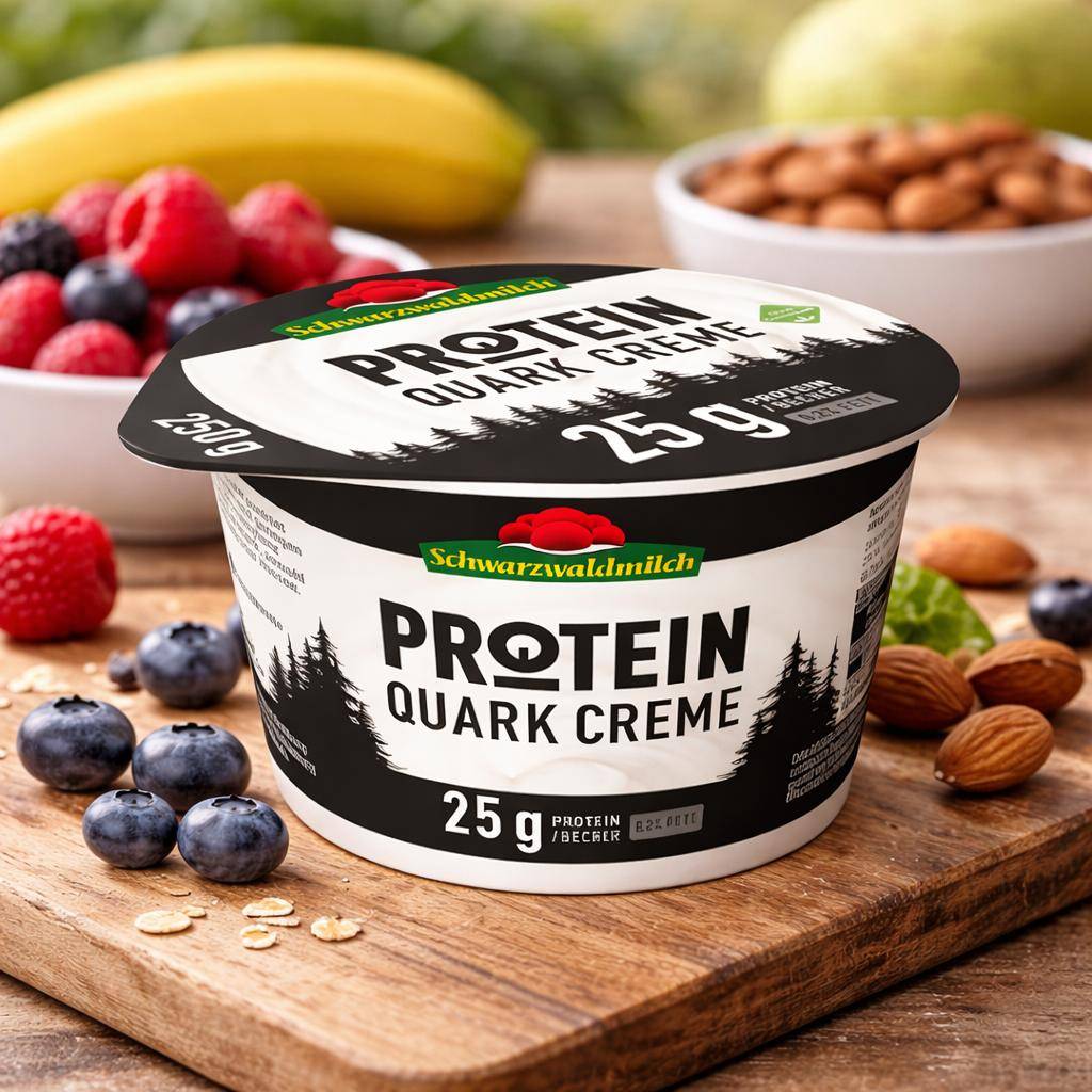 Schwarzwaldmilch - Protein Quark Creme 0,2%, 8 x 250 g Becher