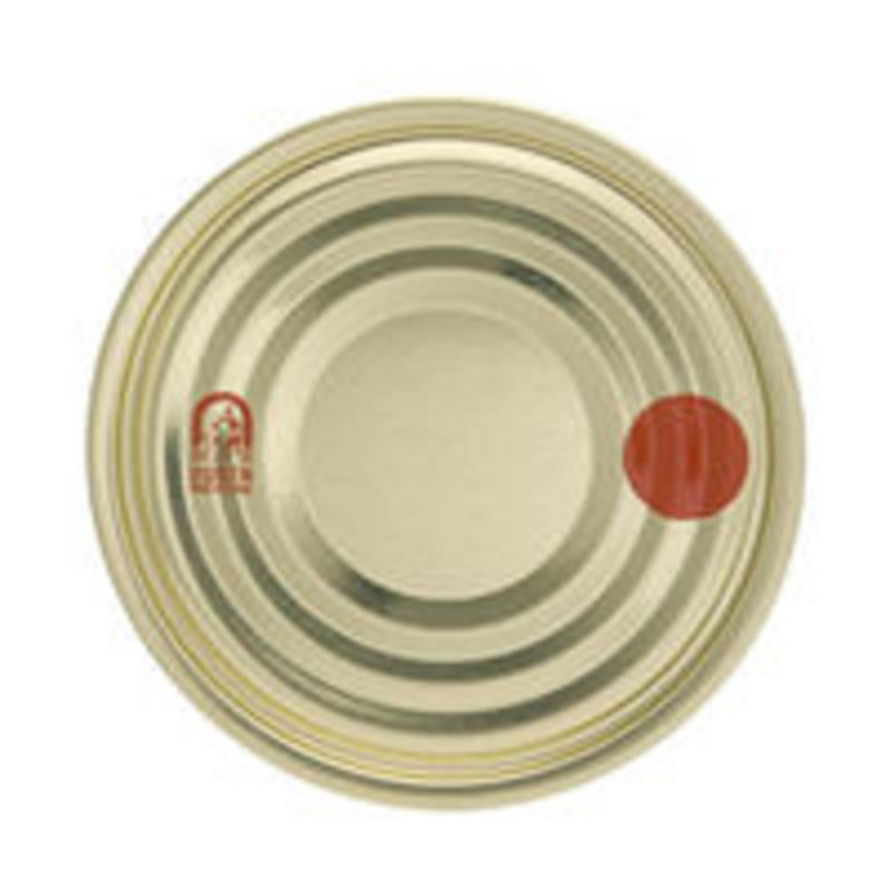 Fuduu.de - Weißblech Dosendeckel, 73 mm, 100 Stück, Aufdruck: roter Punkt Fuduu.de - Weißblech Dosendeckel, 73 mm, 100 Stück, Aufdruck: roter Punkt