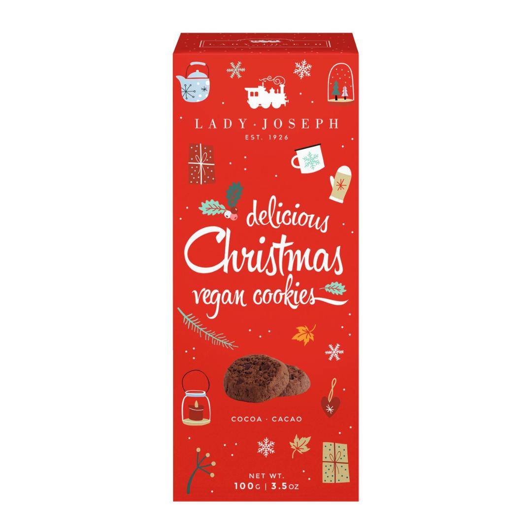 Lady Joseph - Weihnachts-Schokoladenkekse, vegan, 100 g Pack