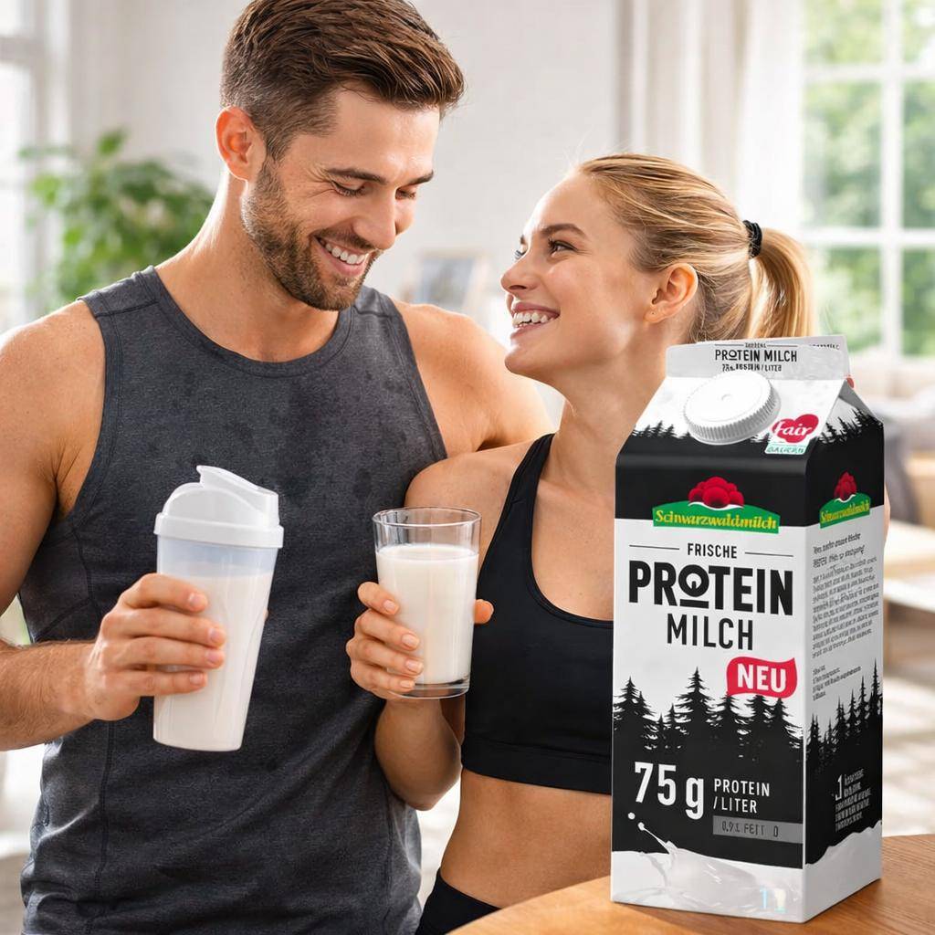 Schwarzwaldmilch Protein - F-Protein Milch 0,1%, 10 x 1 Liter