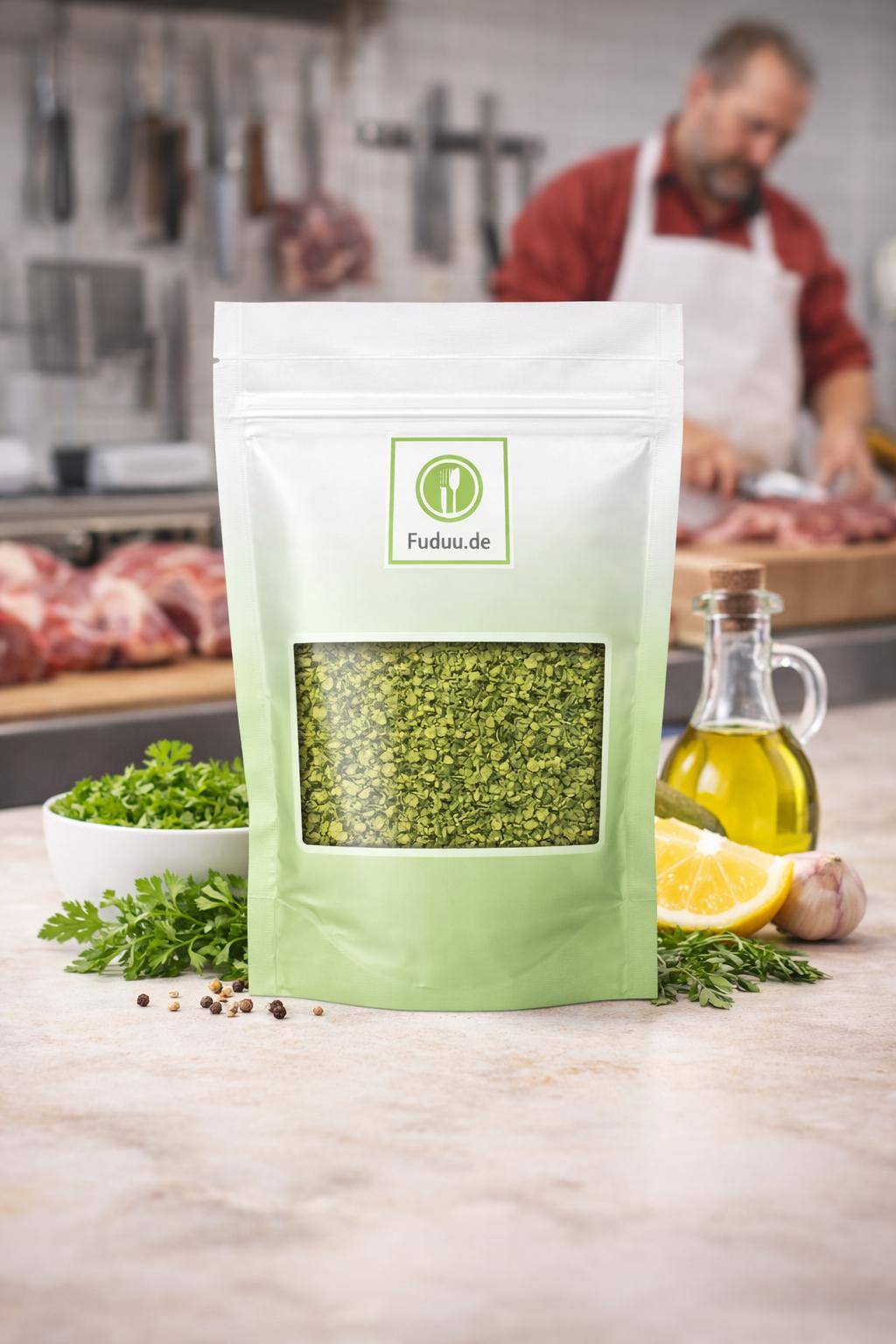 Fuduu.de - Petersilie gerebelt, 250 g Beutel Fuduu.de - Petersilie gerebelt, 250 g Beutel