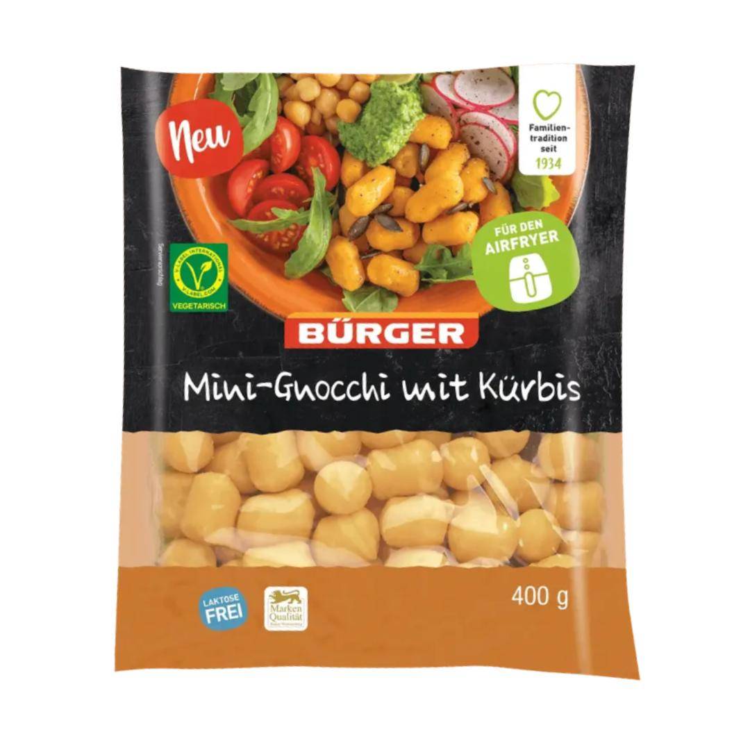 Bürger - Mini-Gnocchi mit Kürbis, 400 g Beutel