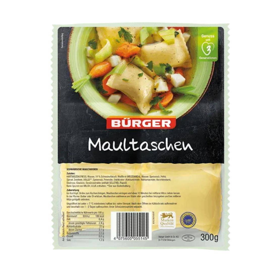 Bürger - Maultaschen original schwäbisch, 300 g Beutel Bürger - Maultaschen original schwäbisch, 300 g Beutel