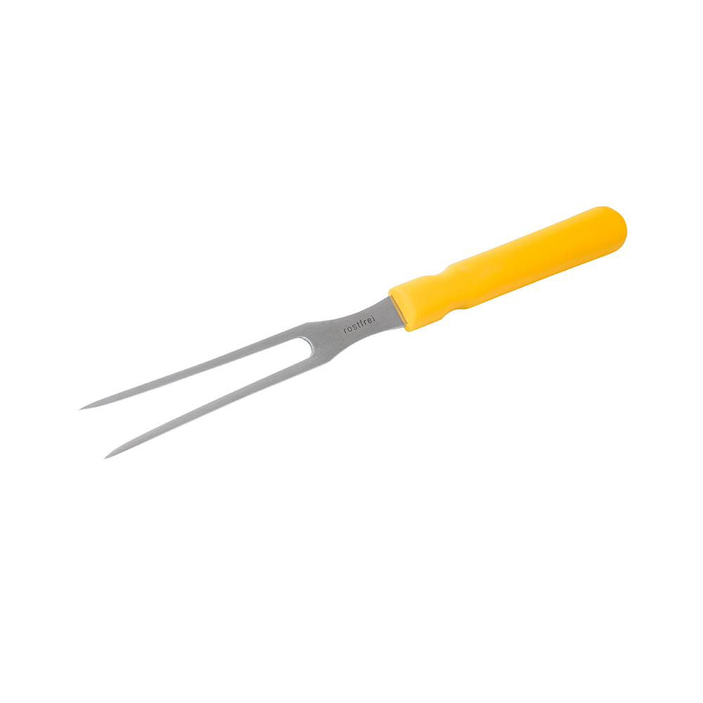 Fuduu.de - Aufschnittgabel, 24,5 cm, gelb Fuduu.de - Aufschnittgabel, 24,5 cm, gelb