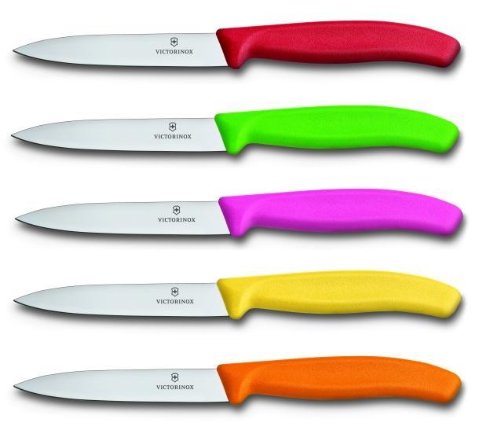 Victorinox - Gemüsemesser Set, verschiedene Farben, 6.7706 Victorinox - Gemüsemesser Set, verschiedene Farben, 6.7706