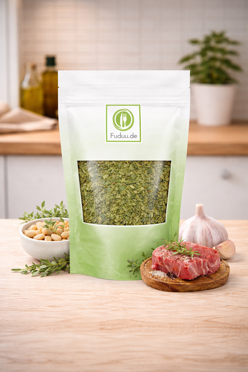 Fuduu.de - Bohnenkraut gerebelt, 500 g Beutel Fuduu.de - Bohnenkraut gerebelt, 500 g Beutel