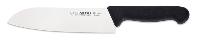 Giesser - Santoku geschmiedet, 18 cm, schwarz, 8269 k 18