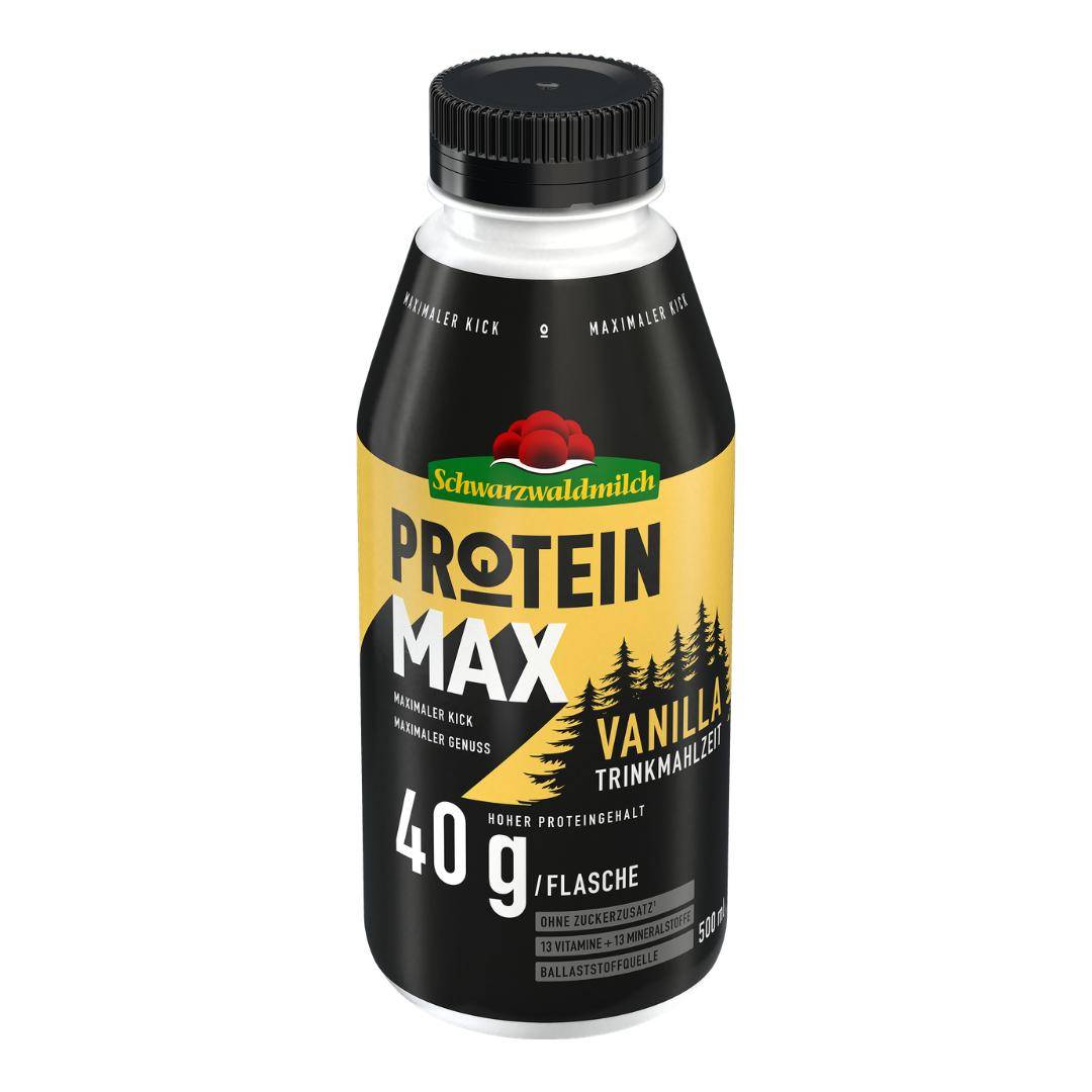 Schwarzwaldmilch - Protein Trinkmahlzeit Vanilla , 6 x 500 ml