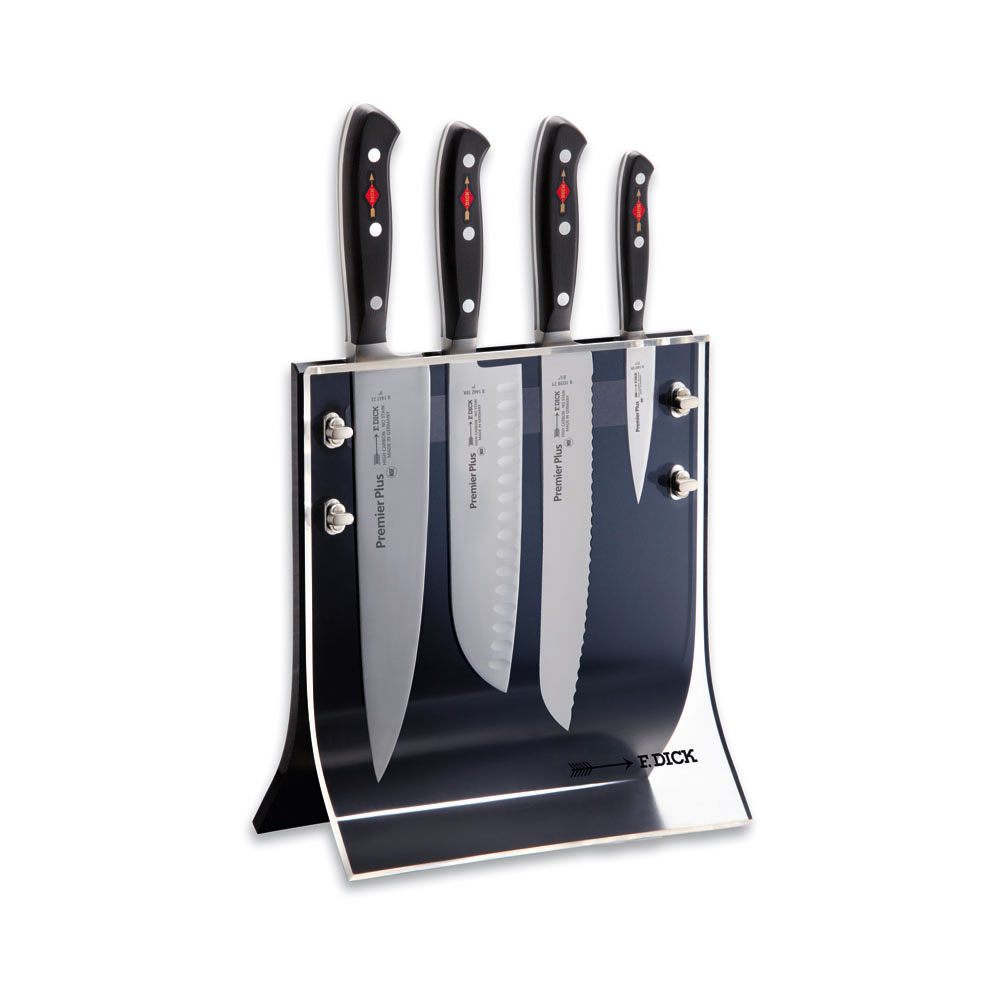 F. DICK - Premier Plus Messerblock "4Knives", 4-tlg., schwarz, 8804011