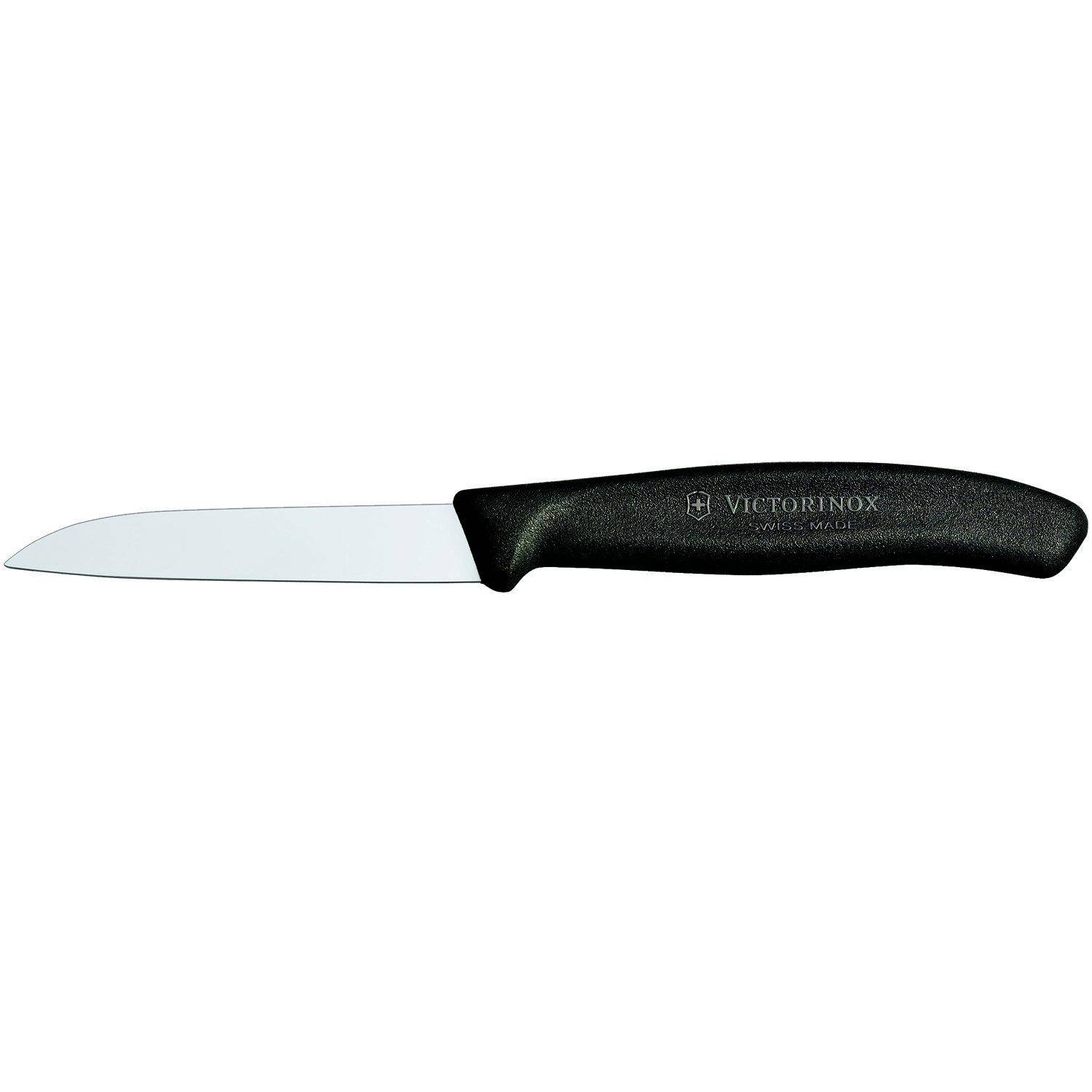 Victorinox - Gemüsemesser, 8 cm, schwarz, 6.7403