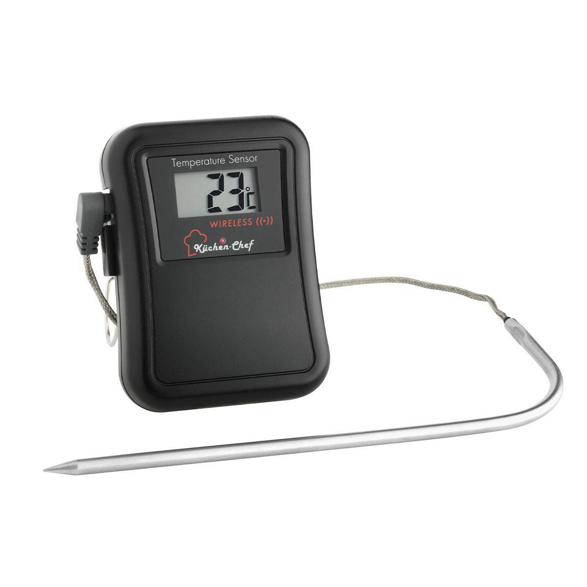 TFA - Funk-Grill-Bratenthermometer, schwarz