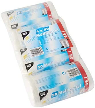 Papstar - Müllbeutel, 35 ltr, transp., 4 x 50 Stück Papstar - Müllbeutel, 35 ltr, transp., 4 x 50 Stück