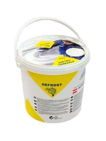 DEFROST - Auftausalz, Streusalz, 10 kg Eimer