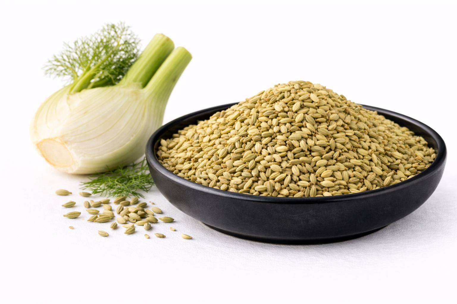 Raps - Fenchelsamen ganz, 500 g Beutel Raps - Fenchelsamen ganz, 500 g Beutel