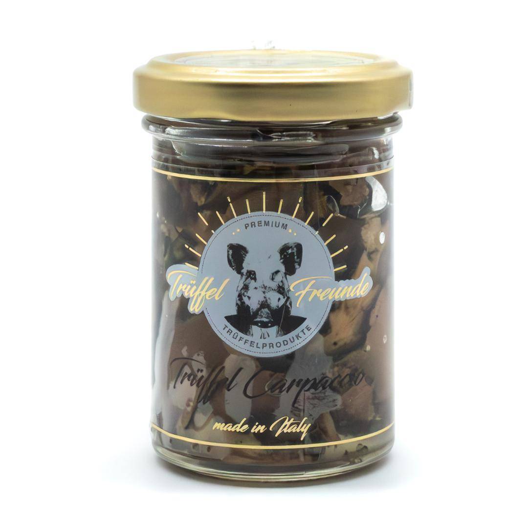 Trüffelfreunde - Trüffel Carpaccio aus Sommertrüffeln, 85 g Glas