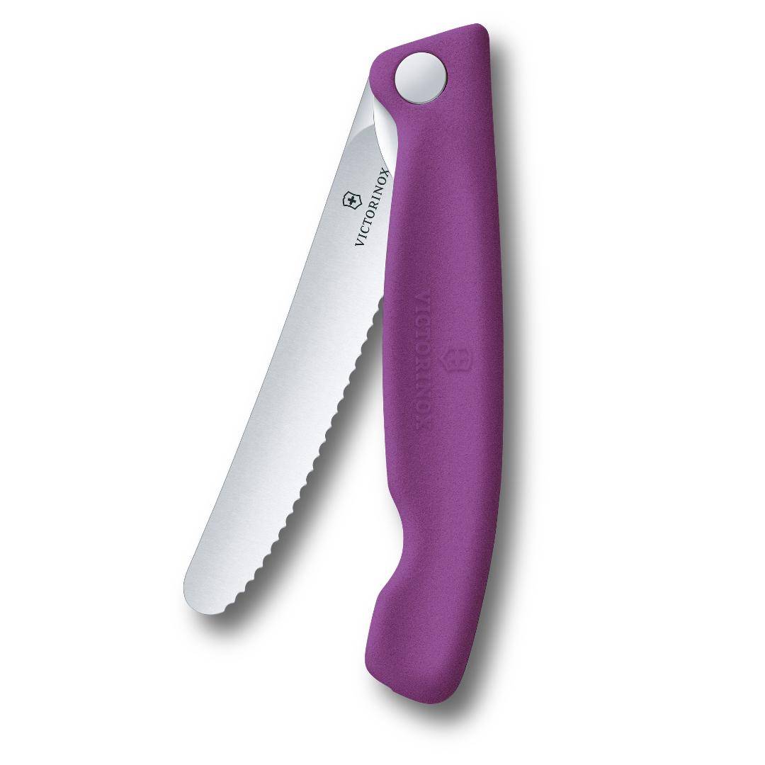 Victorinox - Picknickmesser, violett, 11 cm, 6.7835.FC1