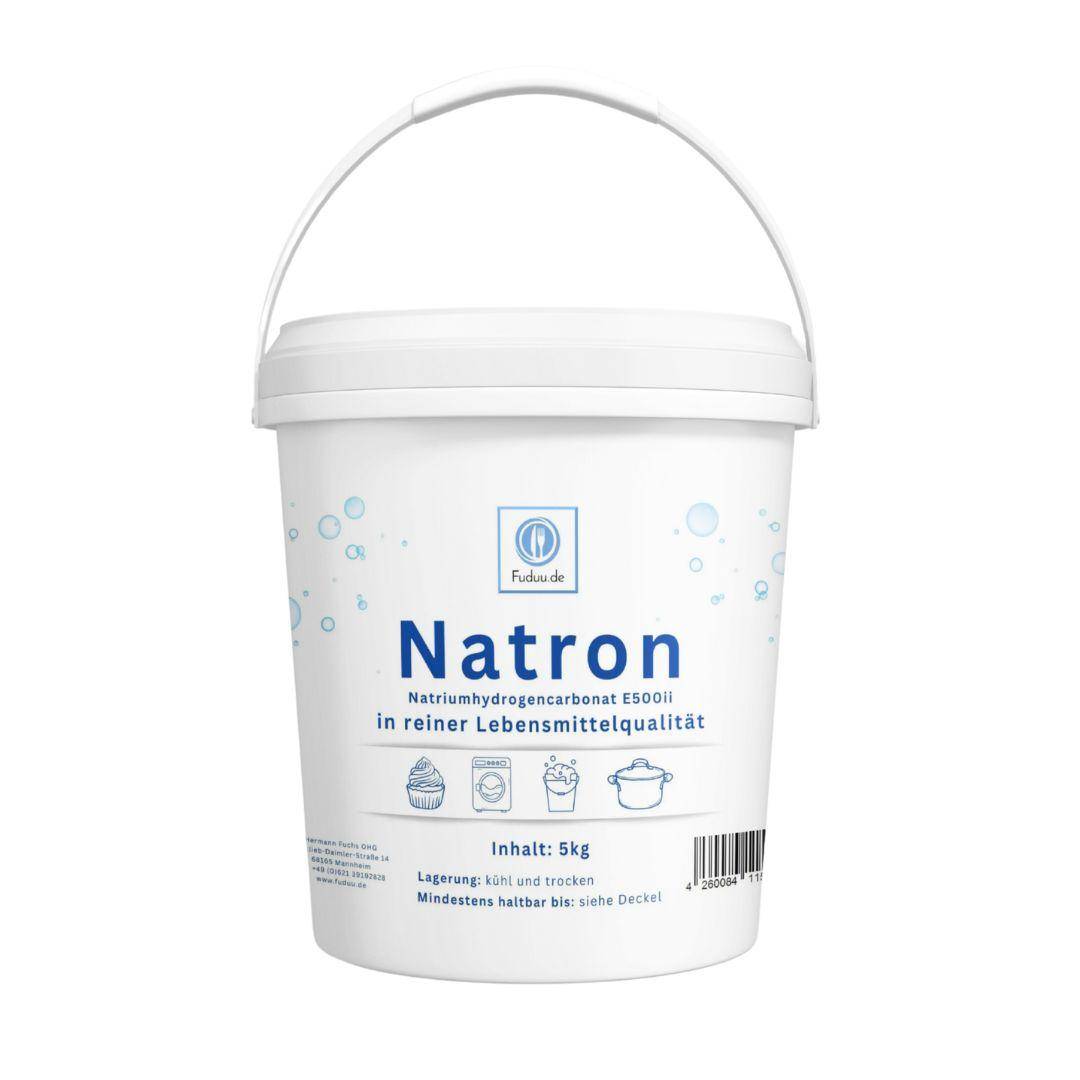 Fuduu.de - Natron Pulver E500 ii Natriumhydrogencarbonat, 5 kg Eimer