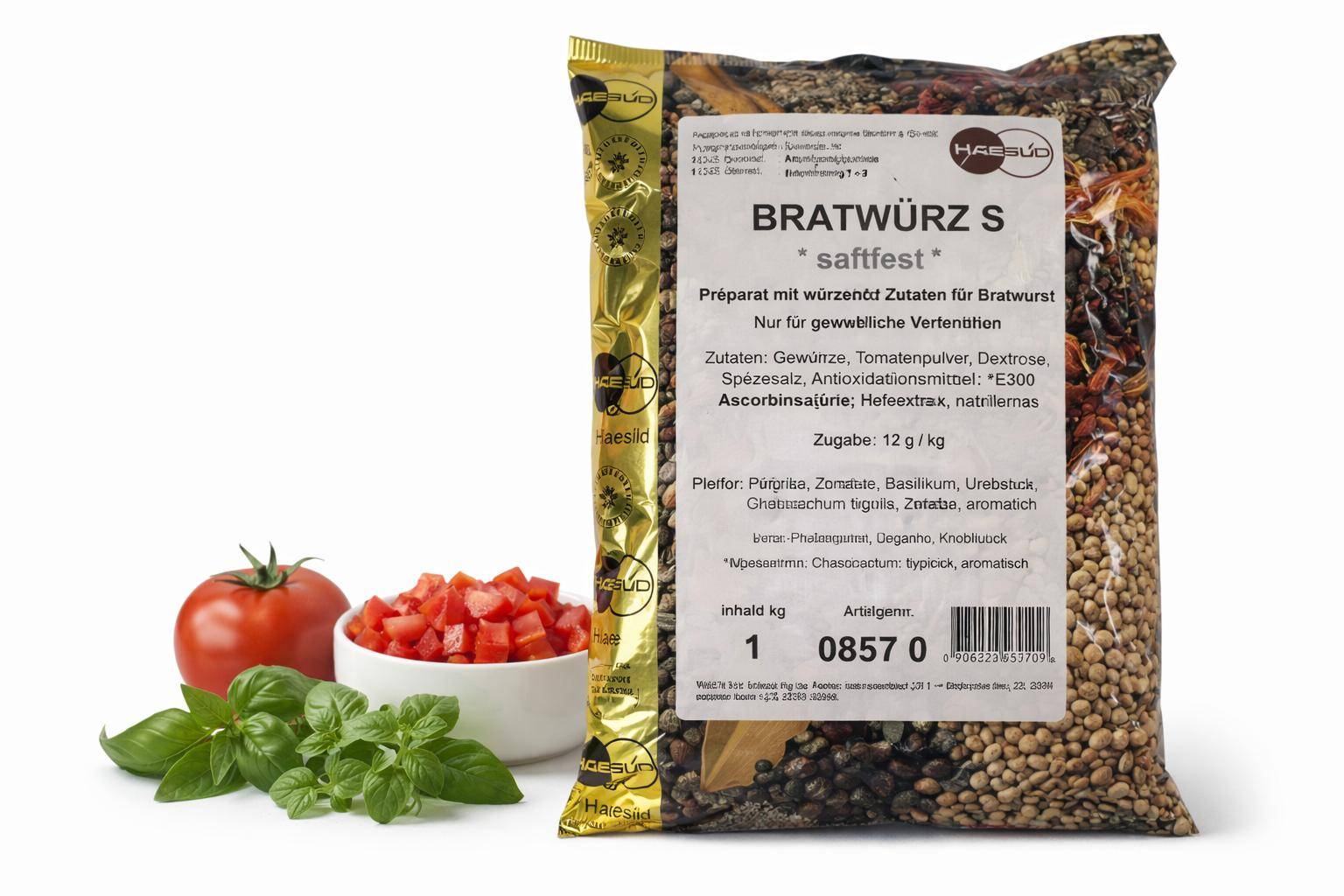 Hagesüd - Bratwürz S, satfest, 1 kg Beutel Hagesüd - Bratwürz S, satfest, 1 kg Beutel