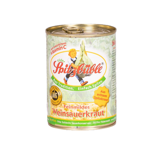 Filder - Weinsauerkraut "Spitzbüble", 6 x 520 g Dose Filder - Weinsauerkraut "Spitzbüble", 6 x 520 g Dose
