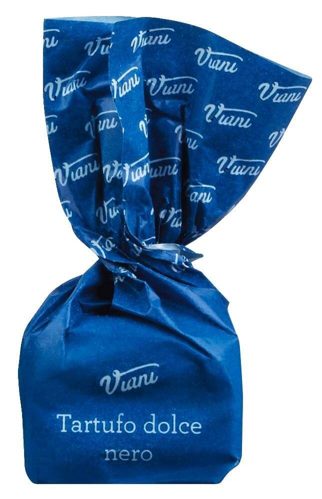 Viani - Tartufi dolci neri, 200 g Beutel - MHD:30.04.2026 Viani - Tartufi dolci neri, 200 g Beutel - MHD:30.04.2026