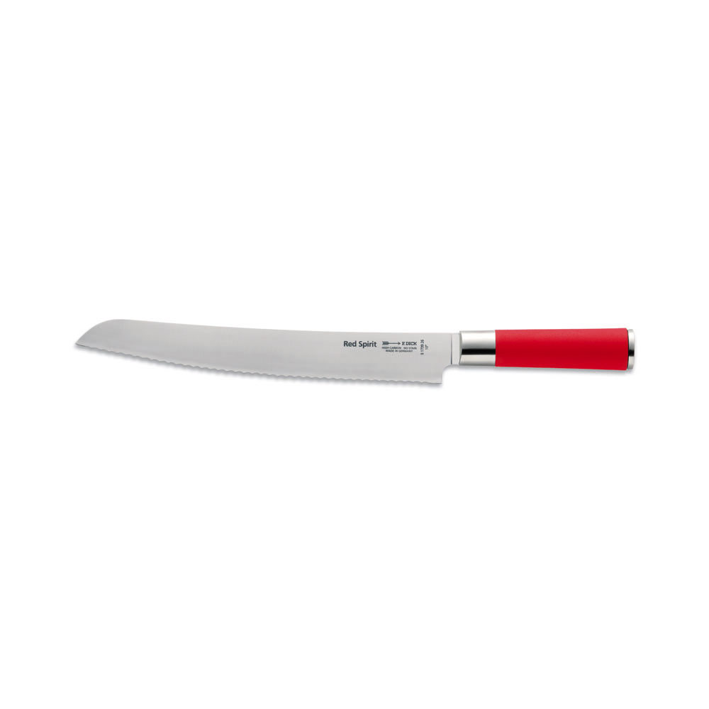 F. DICK - Red Spirit Brotmesser, Wellenschliff, 26 cm, 8173926
