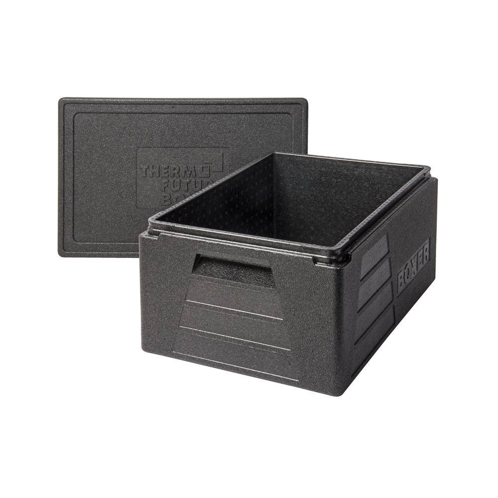 Thermo Future - Isolier u. Warmhalte Box schwarz, 42 Liter, 10383