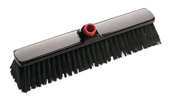 Haug - in-up Großraumbesen, 400 x 60 x 65, schwarz