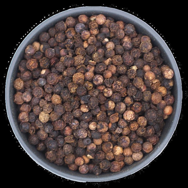 Swaran - Pfeffer schwarz ganz, 250 g Beutel