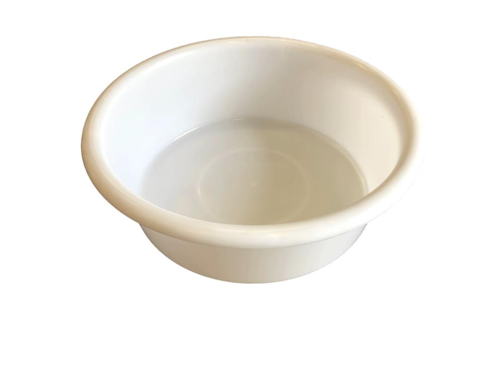 Fuduu.de - Teigwanne Behälter rund, weiß, 19 Liter Fuduu.de - Teigwanne Behälter rund, weiß, 19 Liter