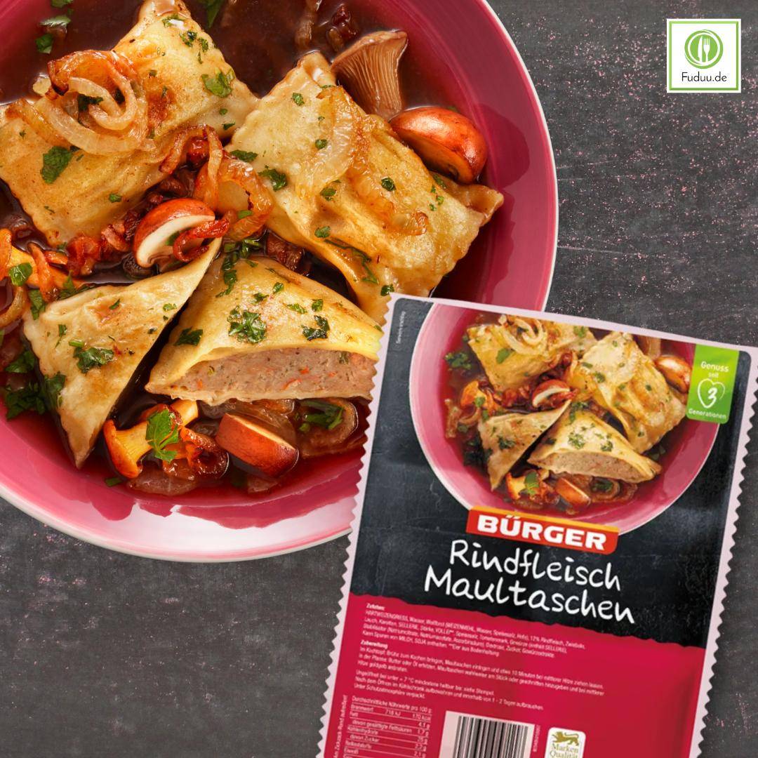 Bürger - Rindfleisch Maultaschen, 360 g Beutel