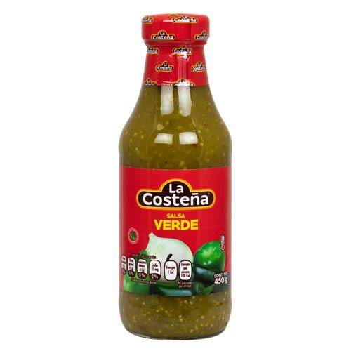 La Costeña - Salsa Verde, 450 g Flasche