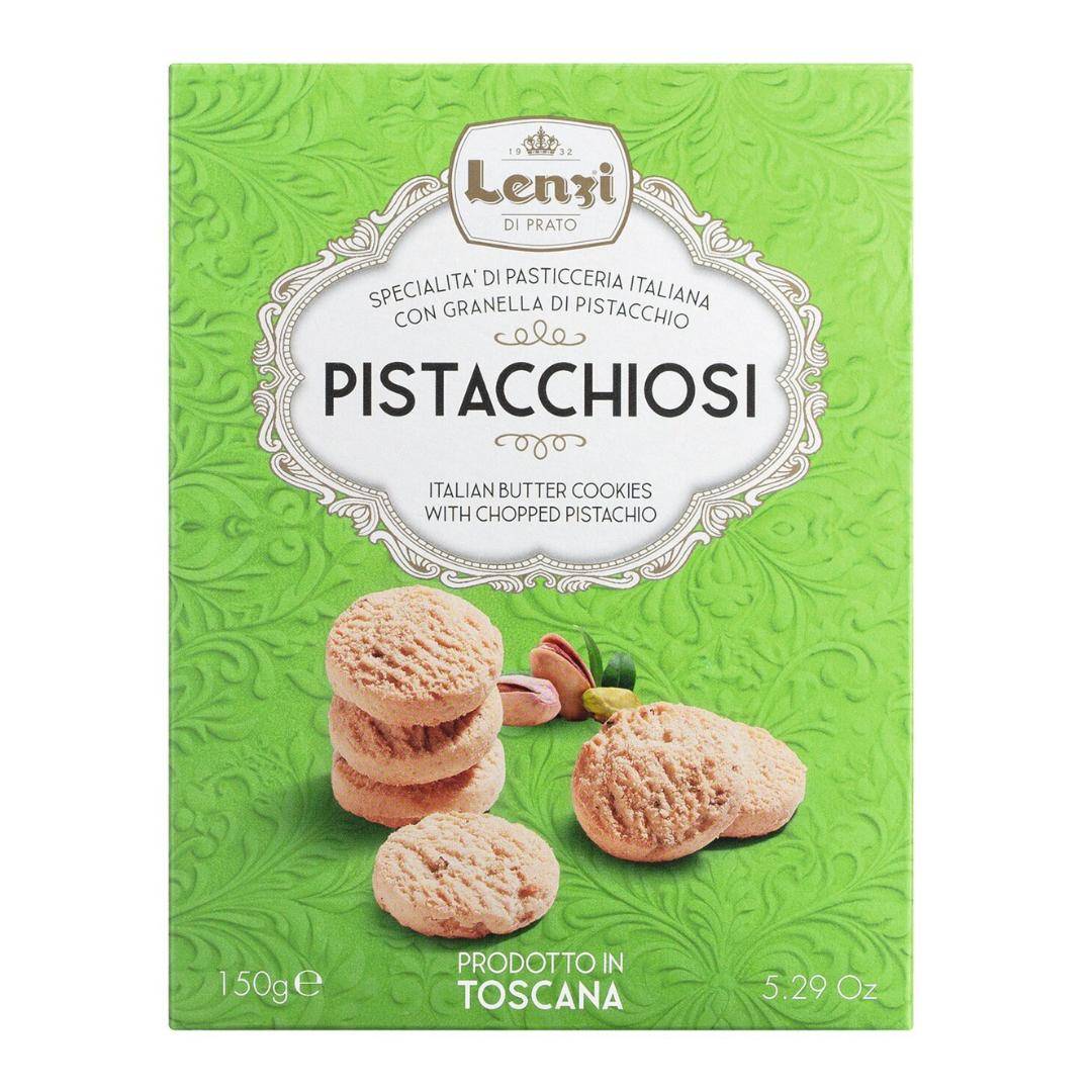 Lenzi - Mürbeteigkekse mit Pistazien, 150 g Pack