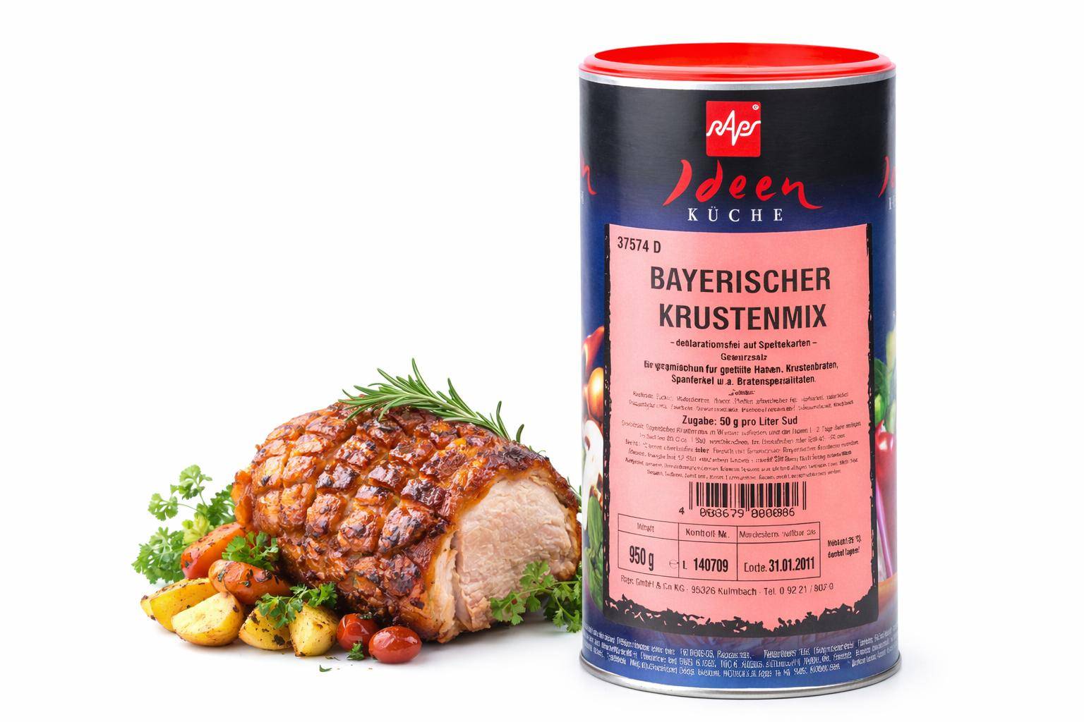 Raps - Bayrischer Krustenmix, 950 g Dose Raps - Bayrischer Krustenmix, 950 g Dose