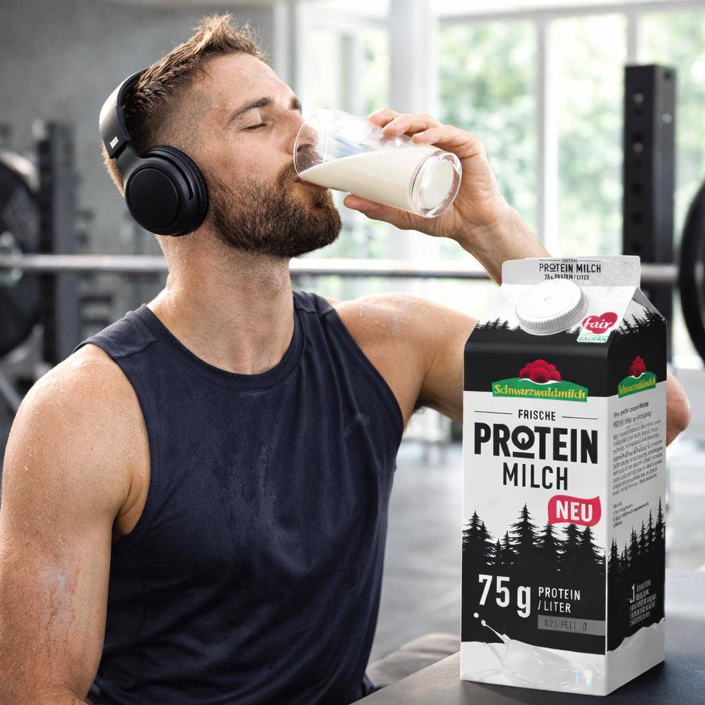 Schwarzwaldmilch Protein - F-Protein Milch 0,1%, 10 x 1 Liter
