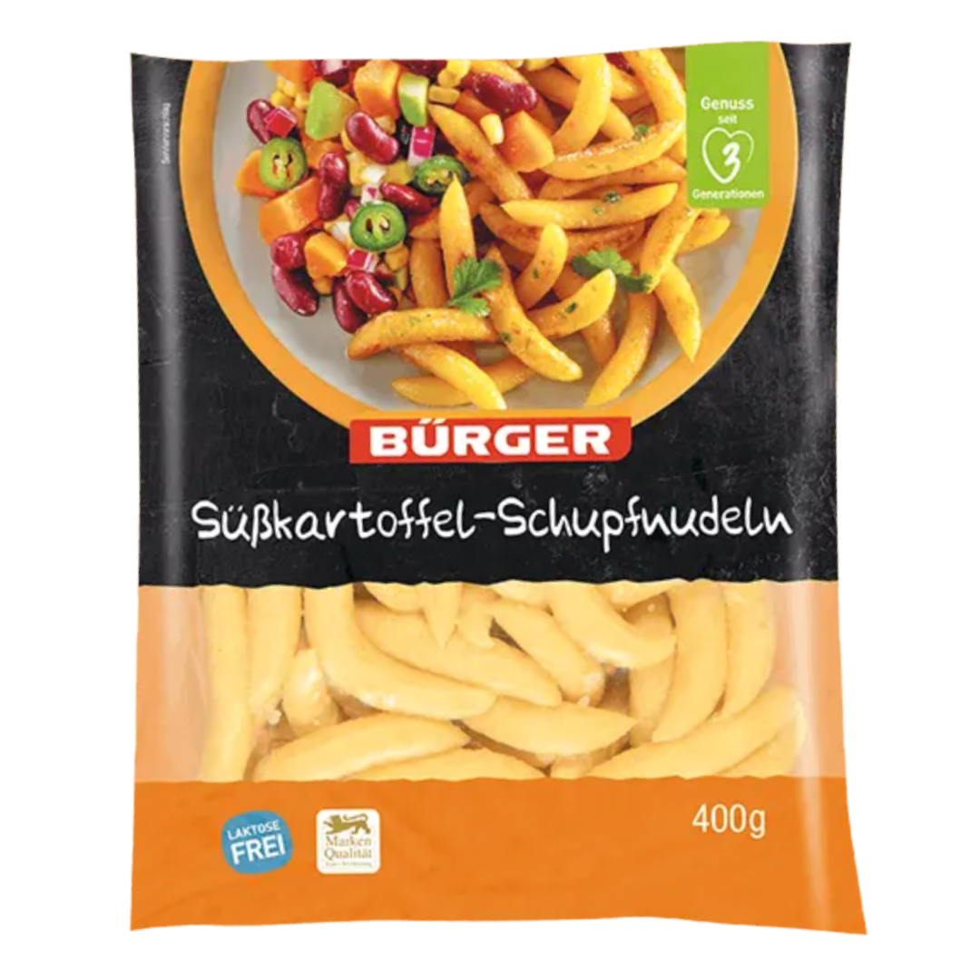 Bürger - Süßkartoffel-Schupfnudeln, 400 g Beutel