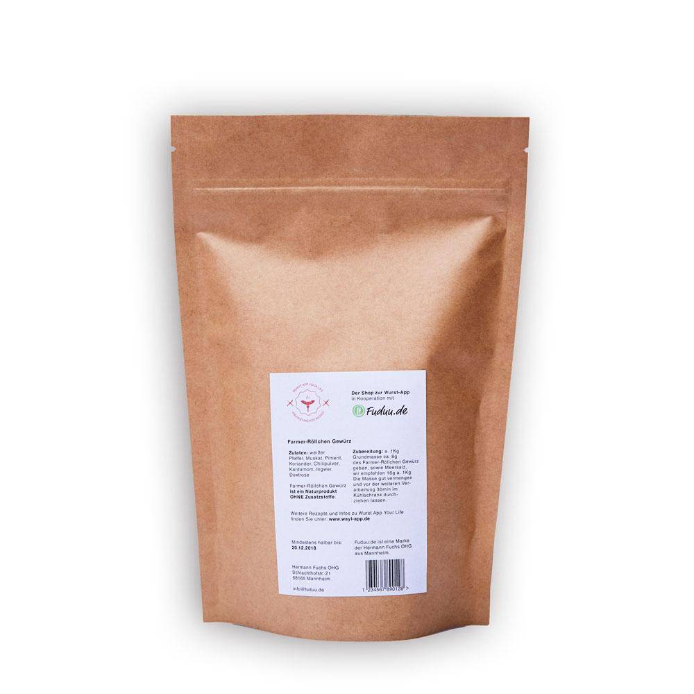 WAYL-Gewürzmischung Farmerröllchen, 250 g Beutel WAYL-Gewürzmischung Farmerröllchen, 250 g Beutel