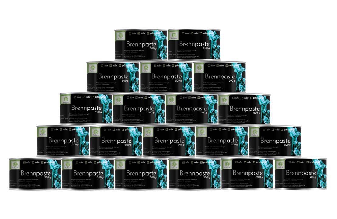 Fuduu.de - Brennpaste, 10 x 200g Dose