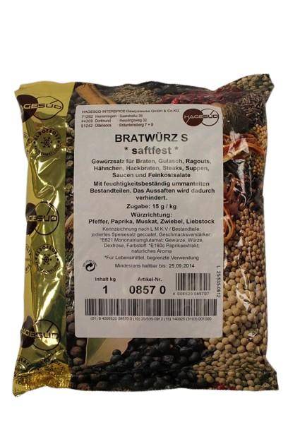 Hagesüd - Bratgewürz S, satfest, 1 kg Beutel